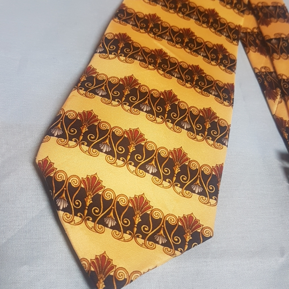 Vintage Men's Christian Dior 100% Silk Tie